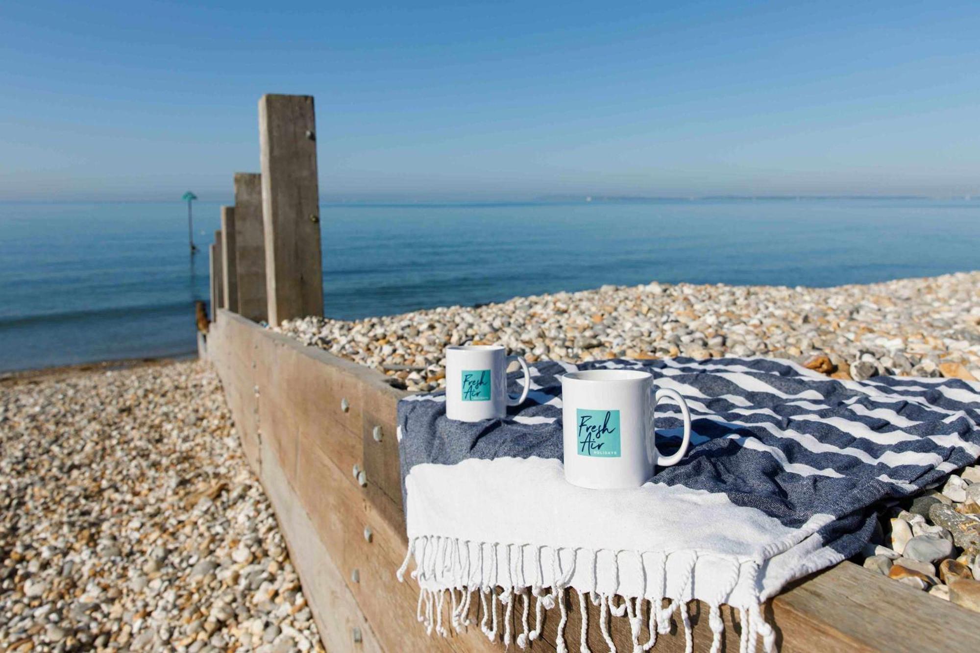 High-End Beachfront Getaway Sea View King Bed 东威特灵 外观 照片